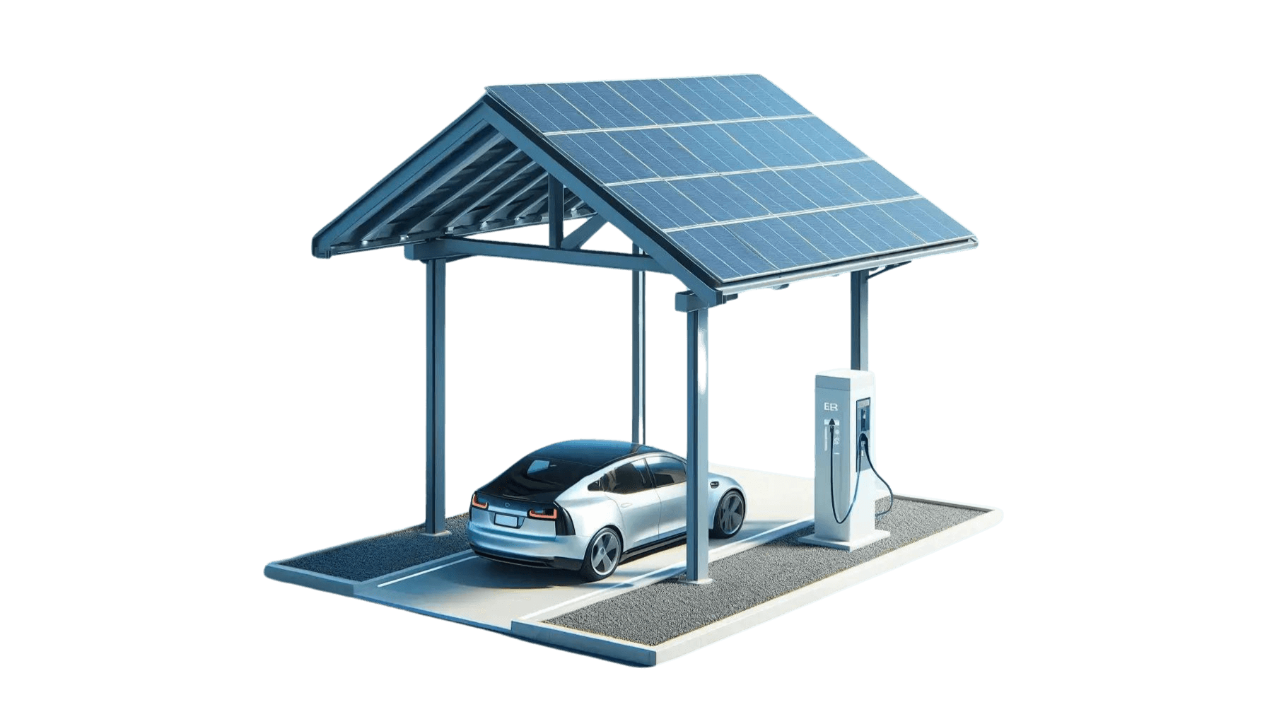 Fotovoltický carport prístrešok