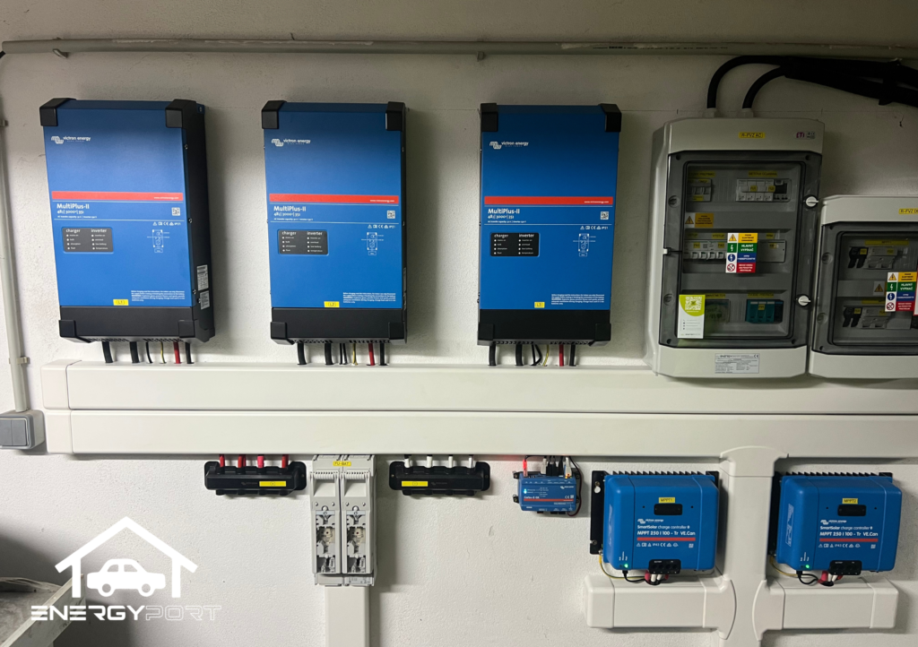 Fotovoltika SOŠ Nováky Victron záloha